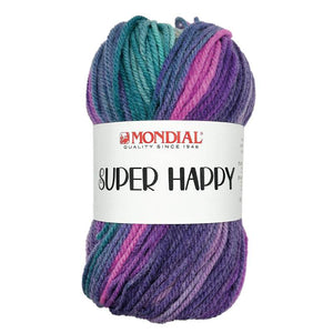 Microfibra SUPER HAPPY - MONDIAL - LacariaRicami.Store - 526 - TURCHESE/VIOLA/BLUETTE