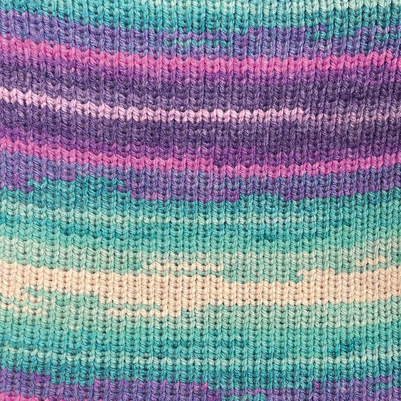 Microfibra SUPER HAPPY - MONDIAL - LacariaRicami.Store - 526 - TURCHESE/VIOLA/BLUETTE