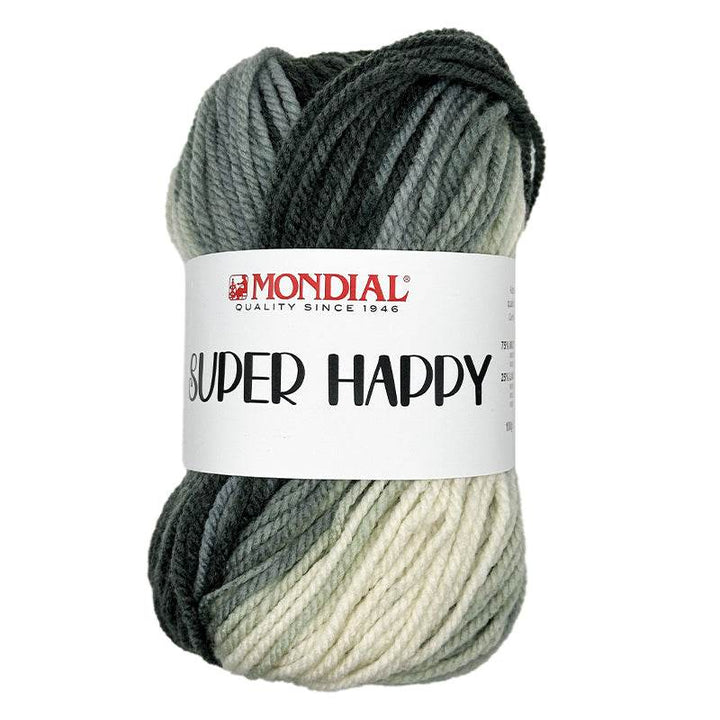 Microfibra SUPER HAPPY - MONDIAL - LacariaRicami.Store - 529 - PANNA/GRIGIO/NERO