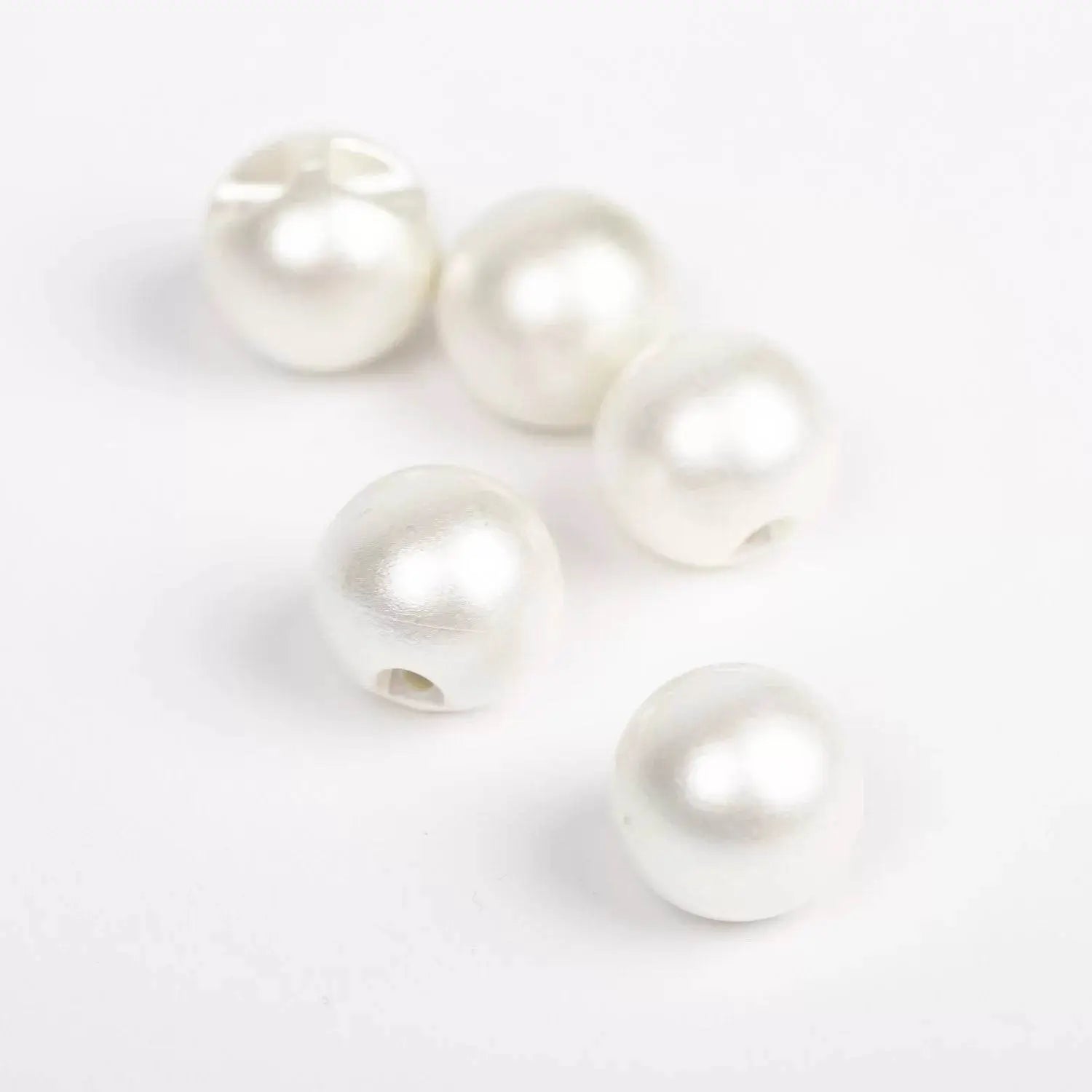 Bottone PERLA - 12mm - - LacariaRicami.Store