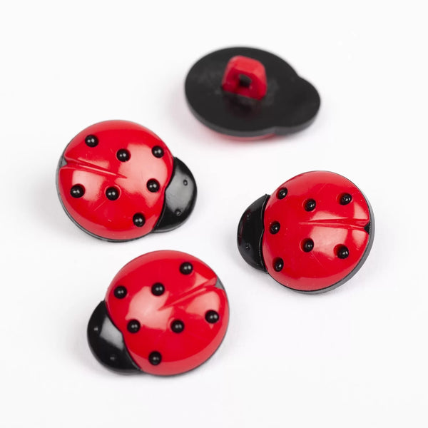 Bottone COCCINELLA - 14/18mm