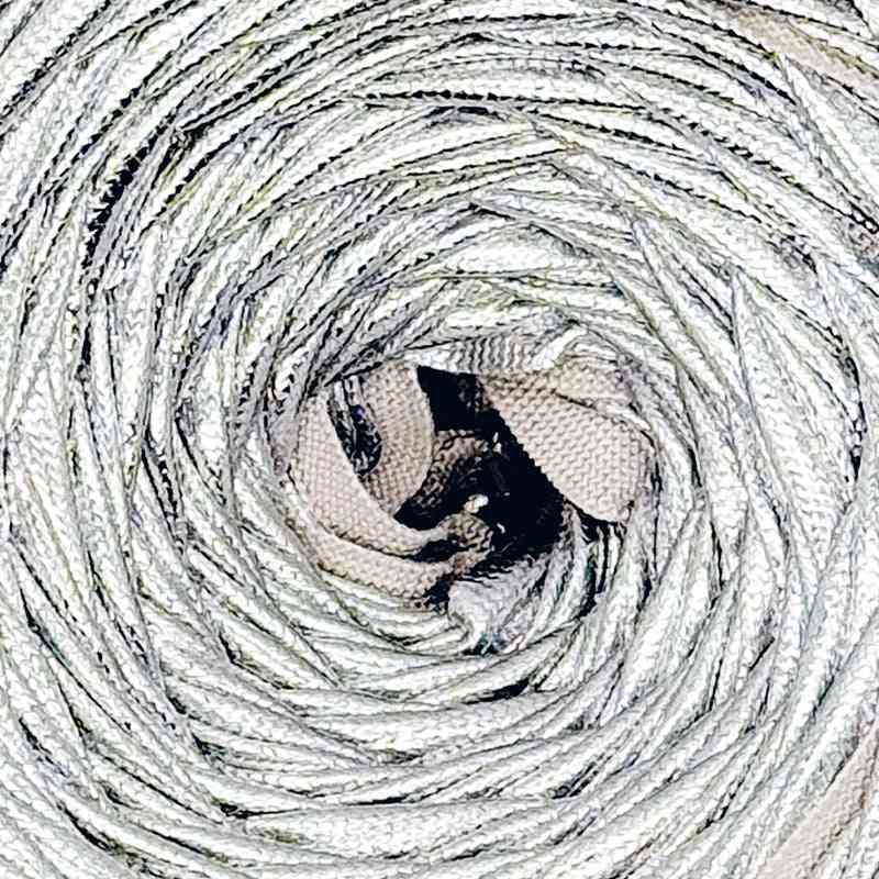 Fettuccia ECO BAG (Eco Pelle) - MONDIAL 592 - ARGENTO - LacariaRicami.Store