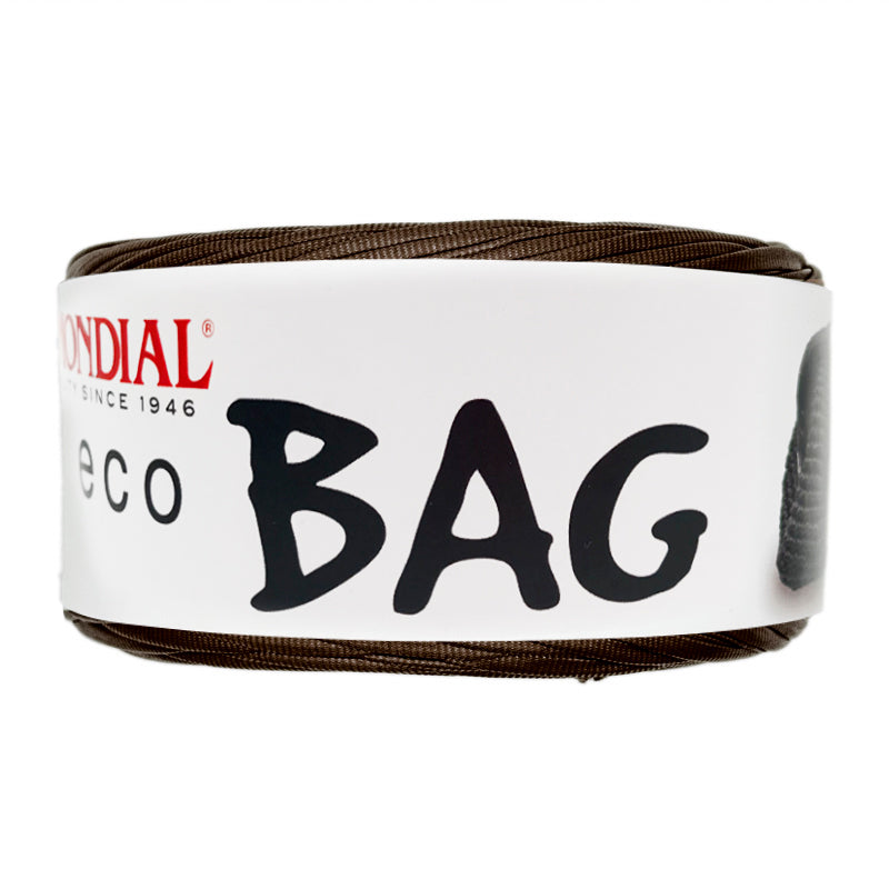 Fettuccia ECO BAG - MONDIAL - 604 - TESTA DI MORO - LacariaRicami.Store