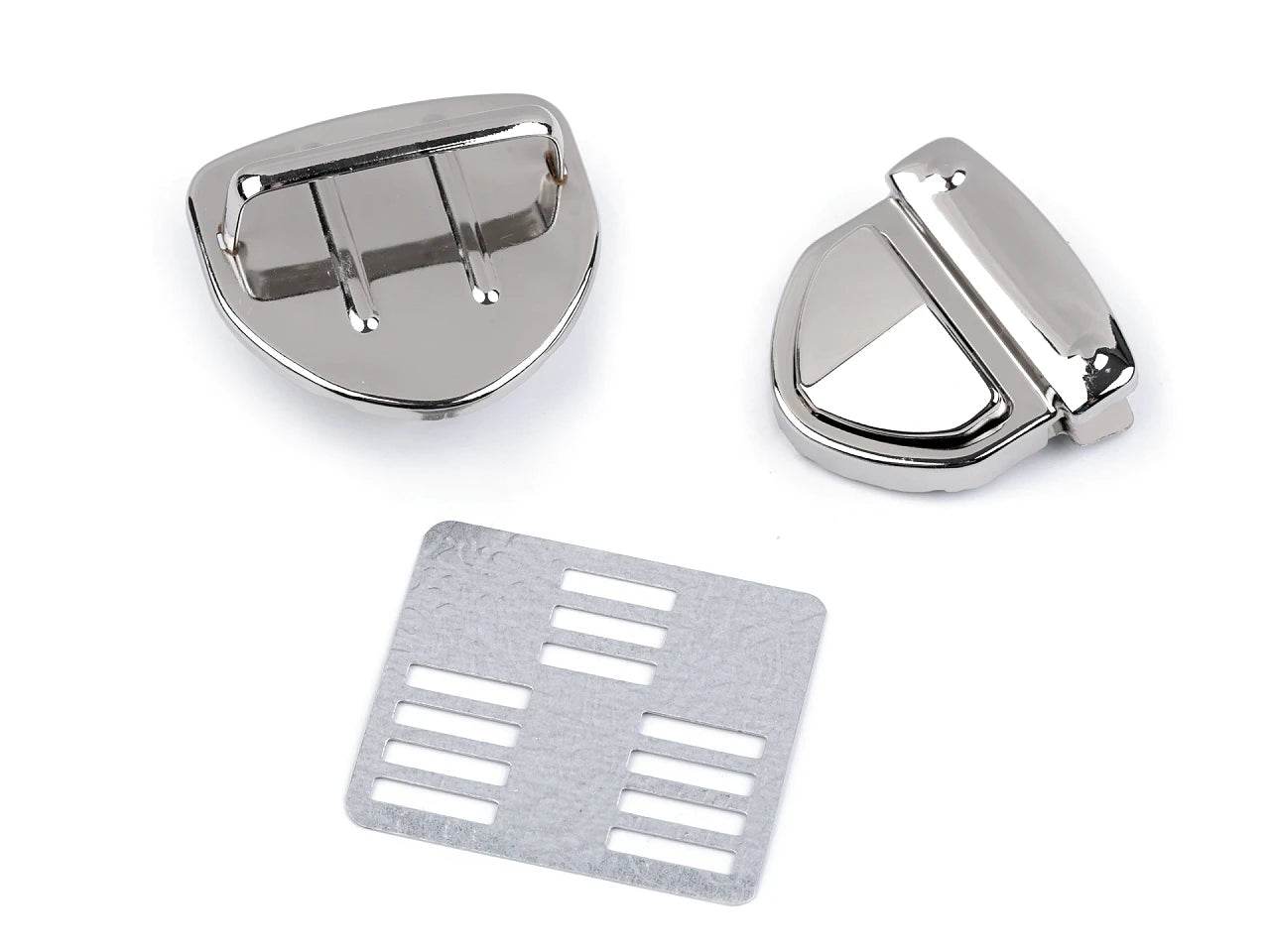 CHIUSURA a pulsante per BORSA - 45 x 45 mm - - LacariaRicami.Store