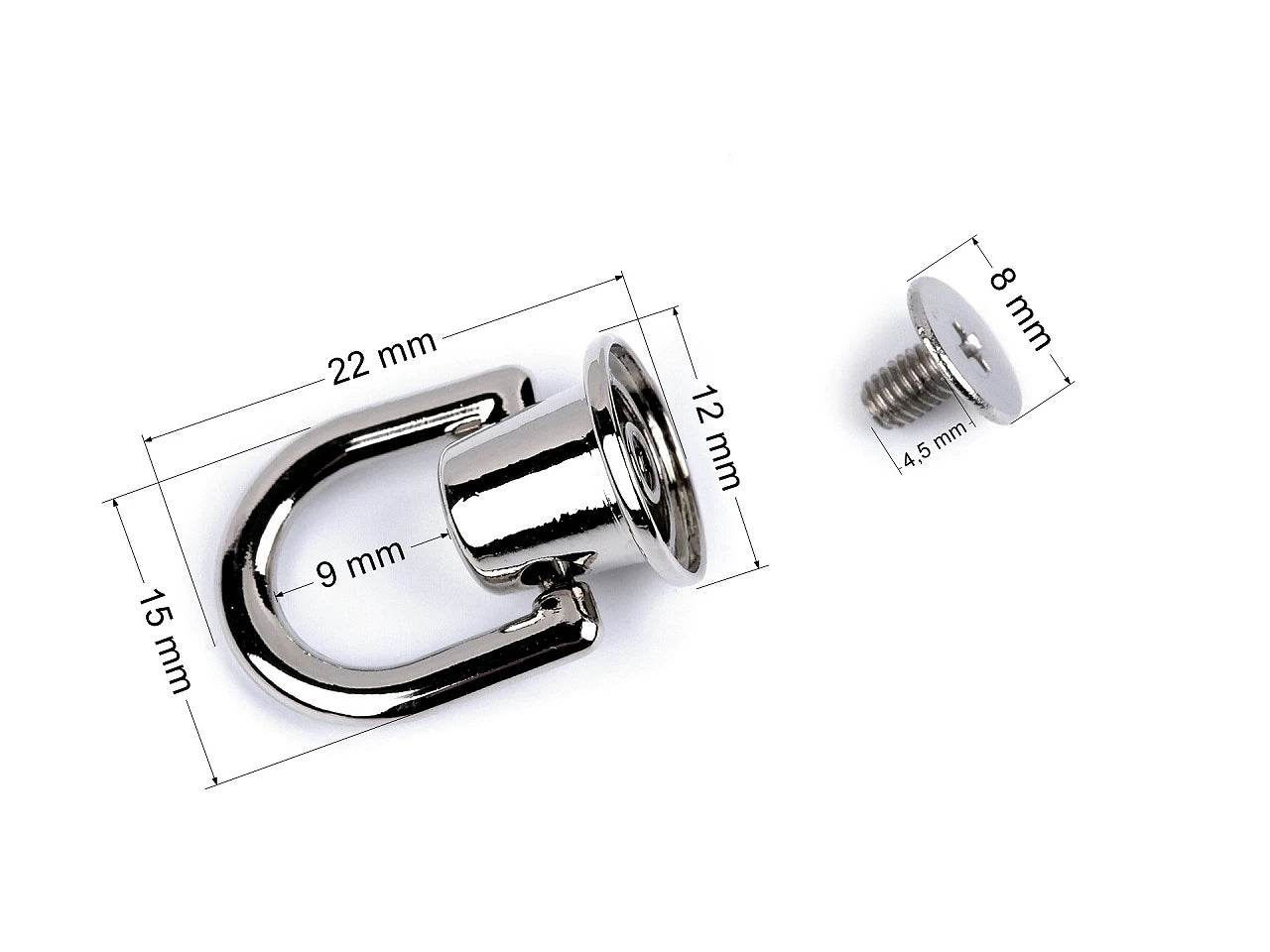 AGGANCI 12X22 mm - - LacariaRicami.Store