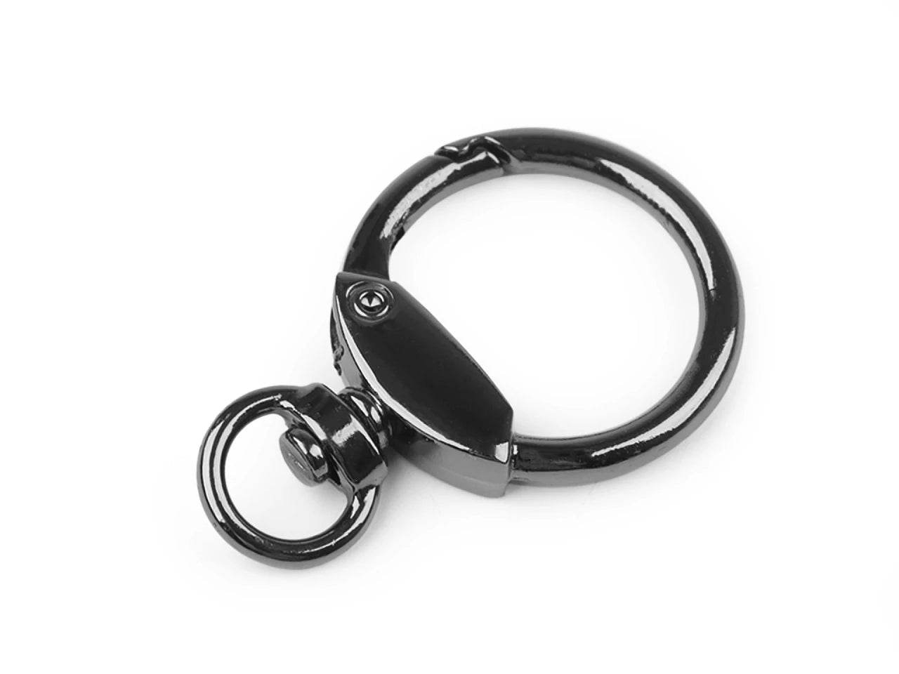 MOSCHETTONE Con Aggancio Tondo 30x45 mm - - LacariaRicami.Store