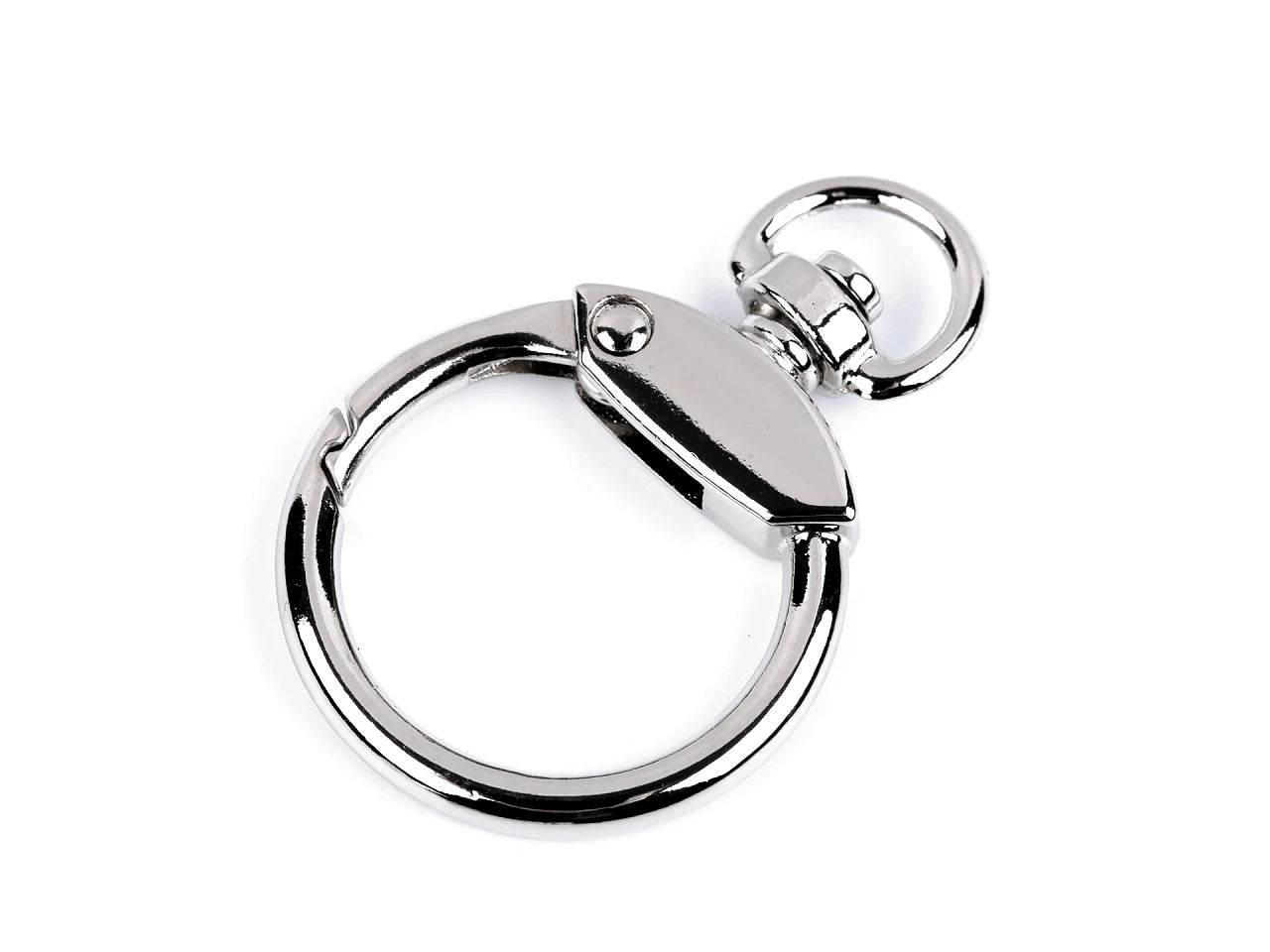 MOSCHETTONE Con Aggancio Tondo 30x45 mm - - LacariaRicami.Store