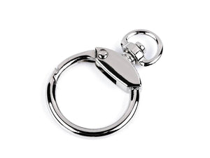 MOSCHETTONE Con Aggancio Tondo 30x45 mm - - LacariaRicami.Store