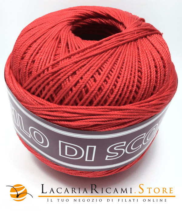 FILO DI SCOZIA "F.B." - 16 6328 - ROSSO