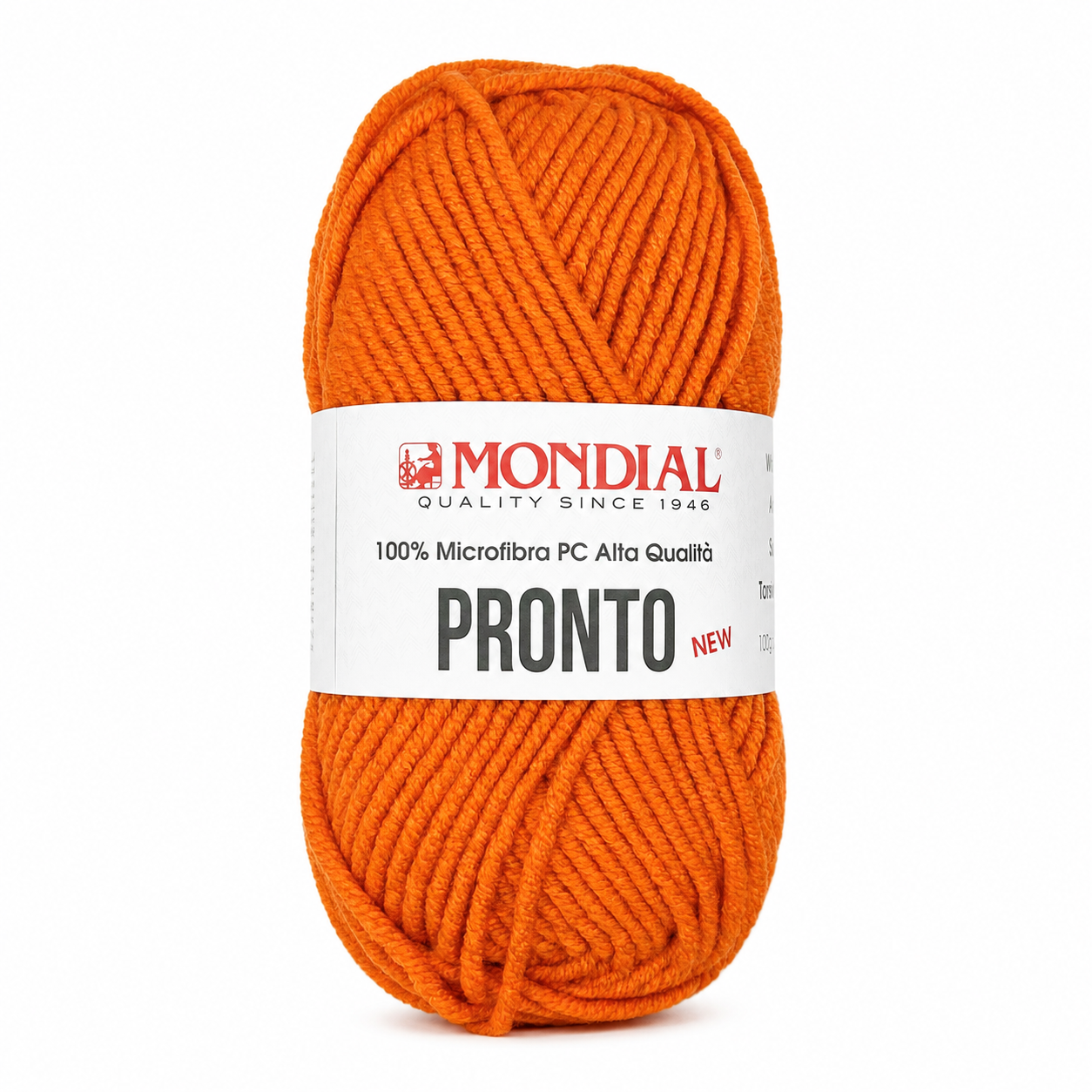 Lana PRONTO NEW - MONDIAL - Colore: 638 - ARANCIO DELICATO - by LacariaRicami.Store