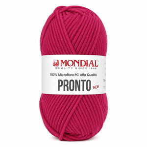 Lana PRONTO NEW - MONDIAL - Colore: 639 - FUCSIA - by LacariaRicami.Store