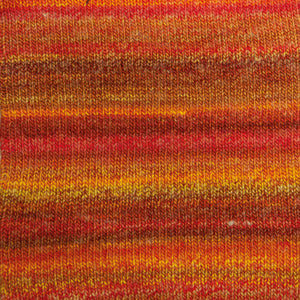Lana SAMBA - MONDIAL - 644 - ARANCIO/MATTONE/SENAPE - LacariaRicami.Store