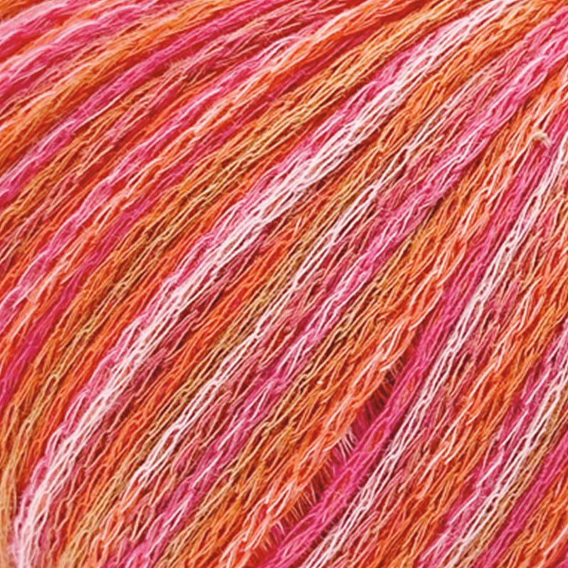 Cotone GAUDI - MONDIAL - 654 - POMODORO/CACAO/FUXIA/ROSA - LacariaRicami.Store