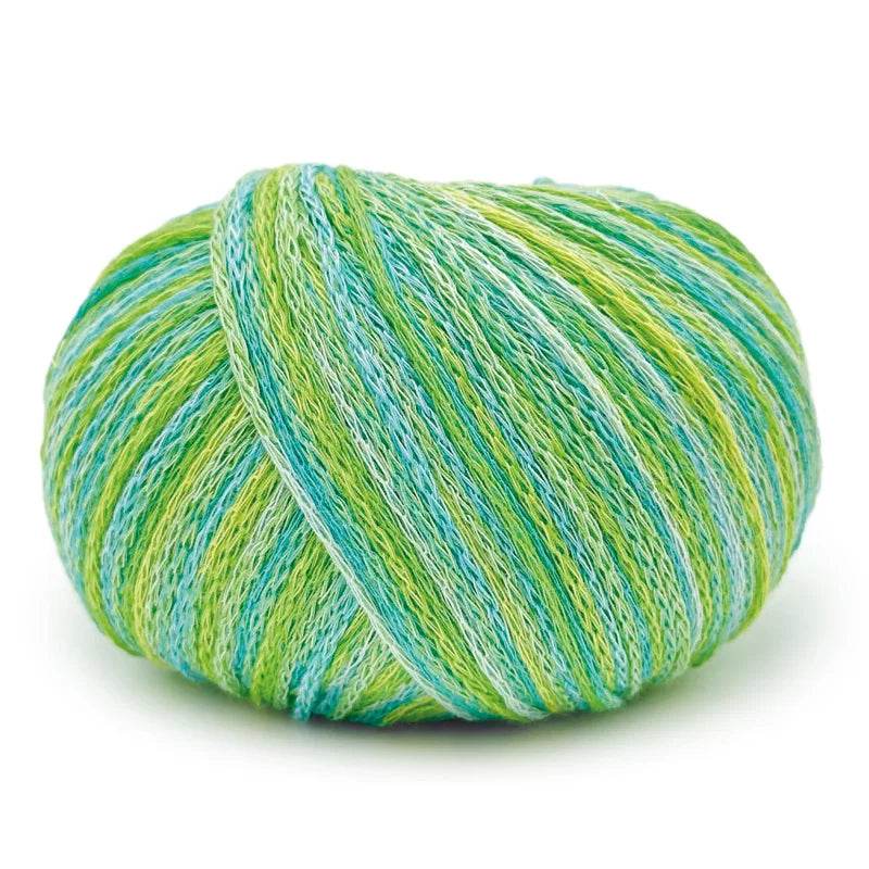 Cotone GAUDI - MONDIAL - 656 - TURCHESE/AZZURRINO/VERDE/ACIDO - LacariaRicami.Store