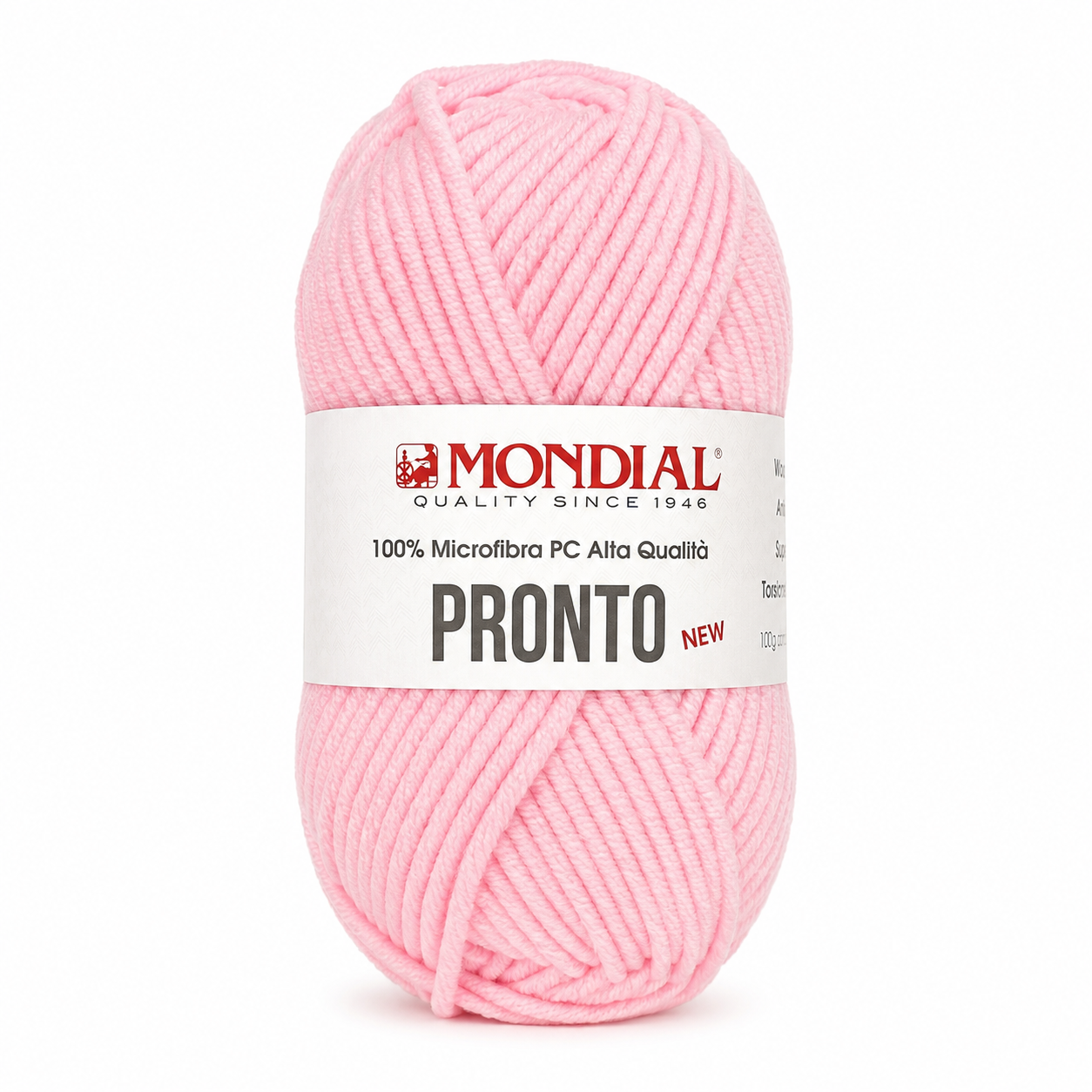 Lana PRONTO NEW - MONDIAL - Colore: 685 - ROSA CONFETTO - by LacariaRicami.Store