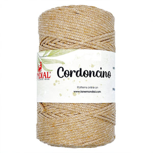 Cordino CORDONCINO - MONDIAL - Colore: 711 - NOCCIOLA - by LacariaRicami.Store
