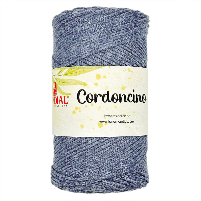 Cordino CORDONCINO - MONDIAL - Colore: 721 - DENIM - by LacariaRicami.Store
