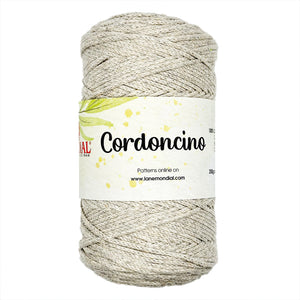 Cordino CORDONCINO - MONDIAL - Colore: 722 - PERLA - by LacariaRicami.Store