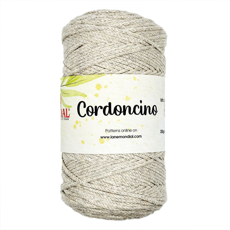 Cordino CORDONCINO - MONDIAL - Colore: 722 - PERLA - by LacariaRicami.Store