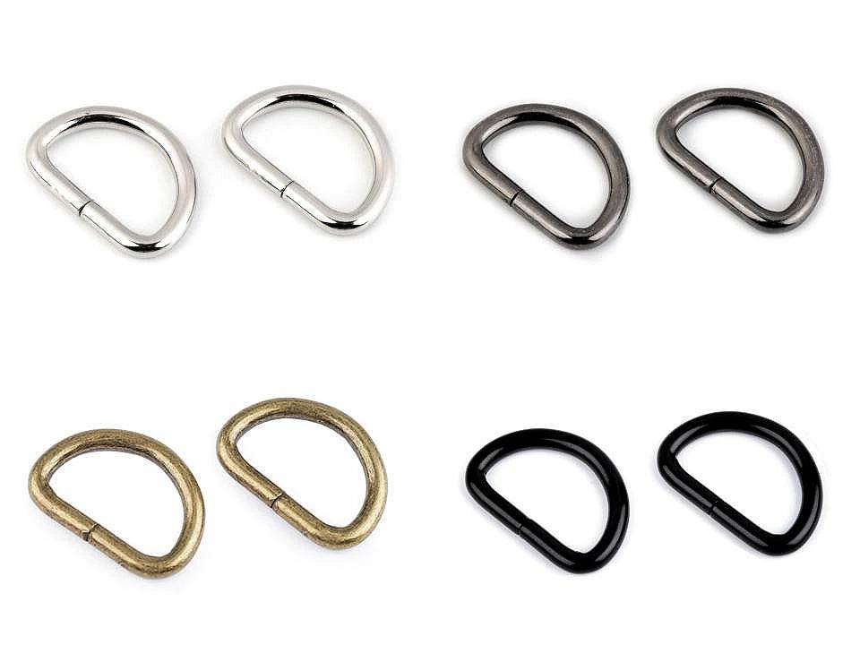 Passanti Metallici 35x25 mm - - LacariaRicami.Store