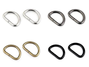 Passanti Metallici 35x25 mm - - LacariaRicami.Store