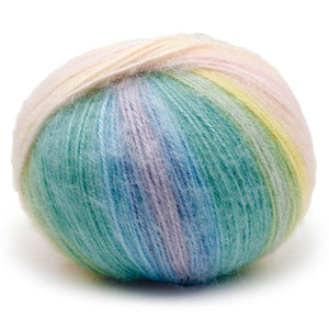 Lana BEN FATTO - MONDIAL - LacariaRicami.Store - 776 - ROSINO/AZZURRO/GIALLINO