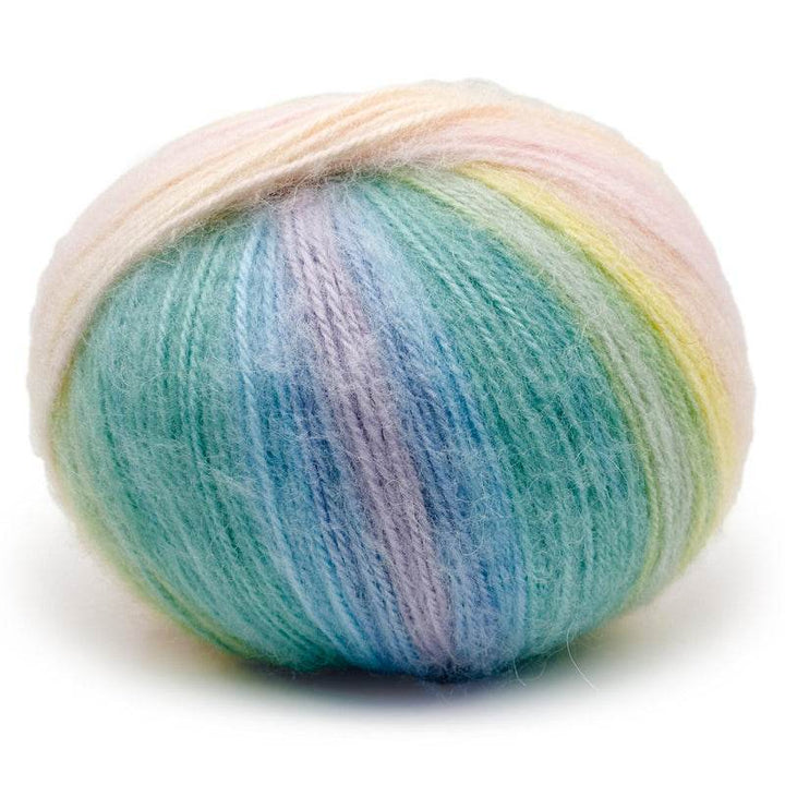 Lana BEN FATTO - MONDIAL - LacariaRicami.Store - 776 - ROSINO/AZZURRO/GIALLINO