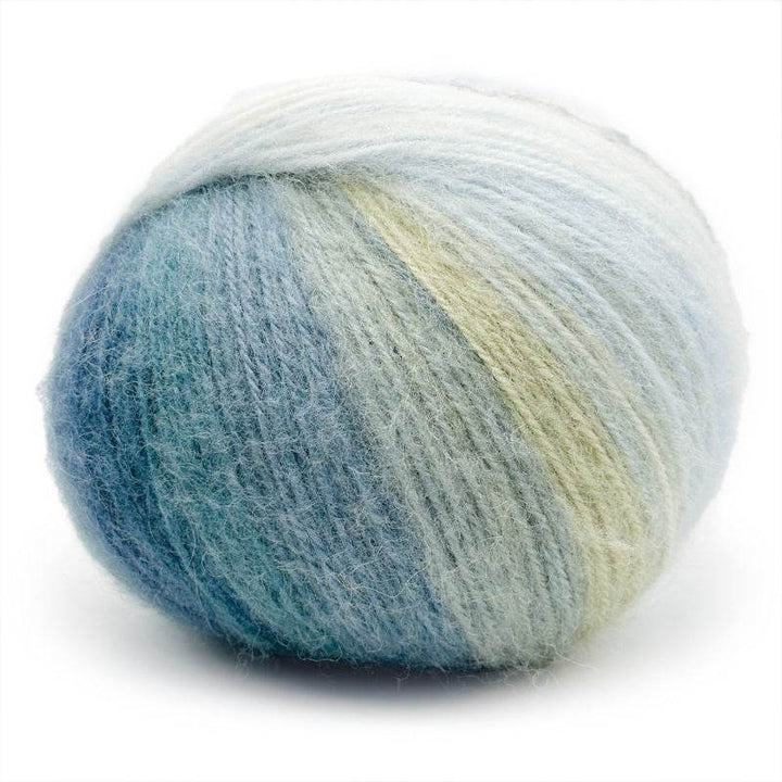 Lana BEN FATTO - MONDIAL - LacariaRicami.Store - 778 - AZZURRO/BLU/PANNA