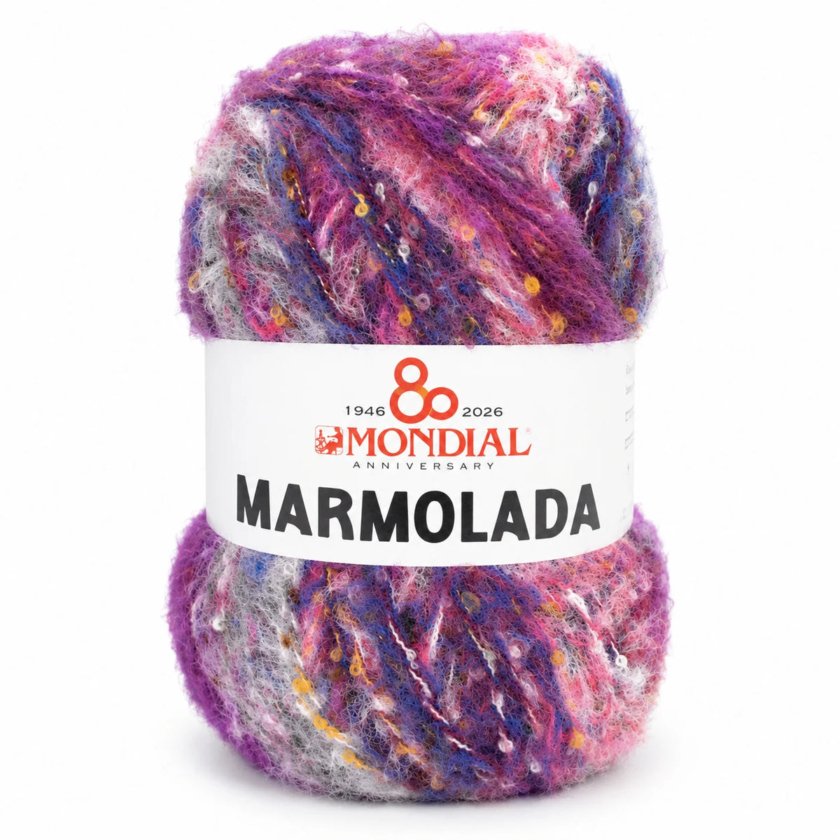 Lana MARMOLADA - MONDIAL - Colore: 785 - LILLA PETROLIO VIOLA - by LacariaRicami.Store