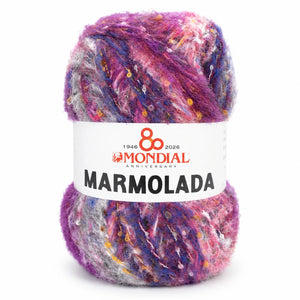 Lana MARMOLADA - MONDIAL - Colore: 785 - LILLA PETROLIO VIOLA - by LacariaRicami.Store