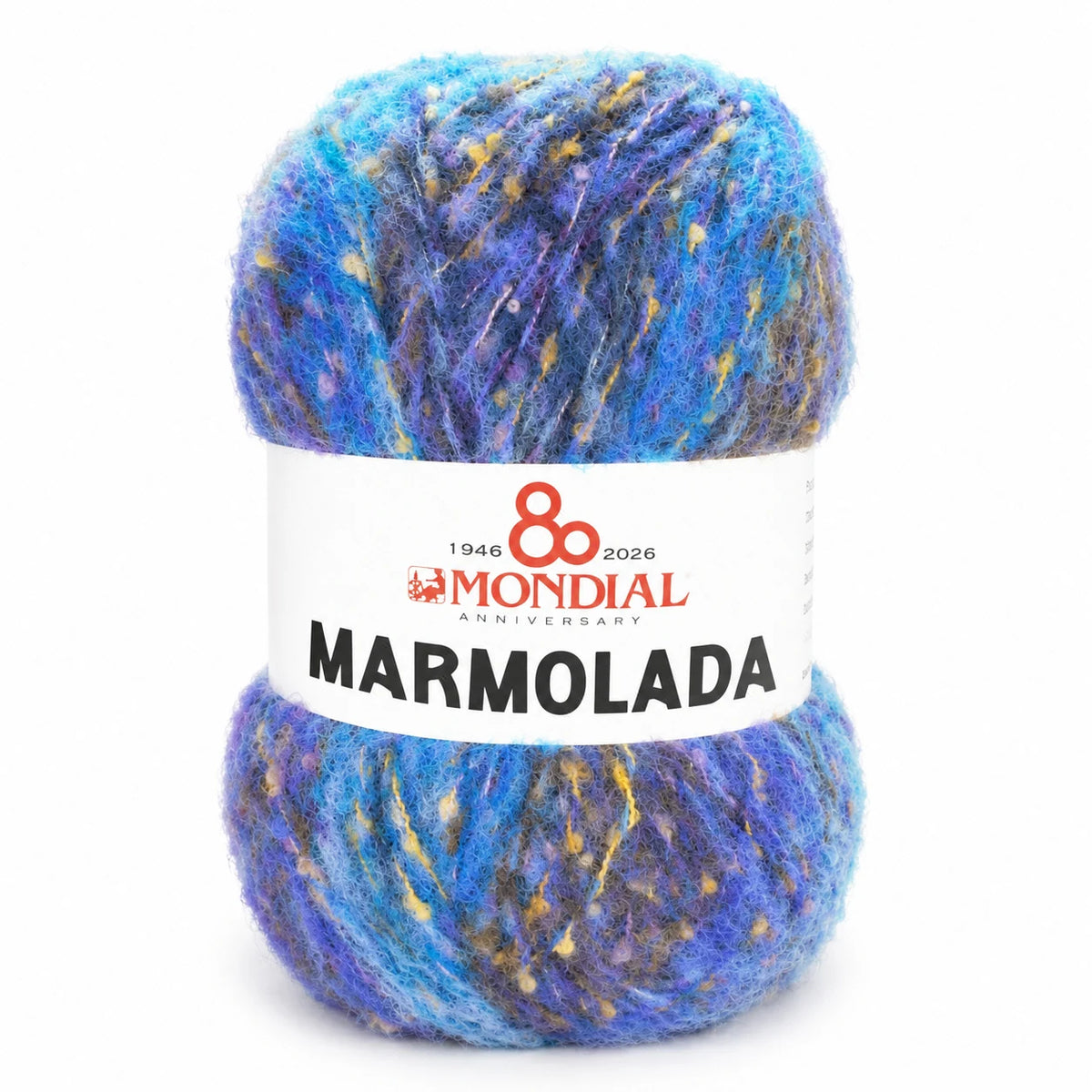 Lana MARMOLADA - MONDIAL - Colore: 786 - BLU OLIVA FIORDALISO - by LacariaRicami.Store