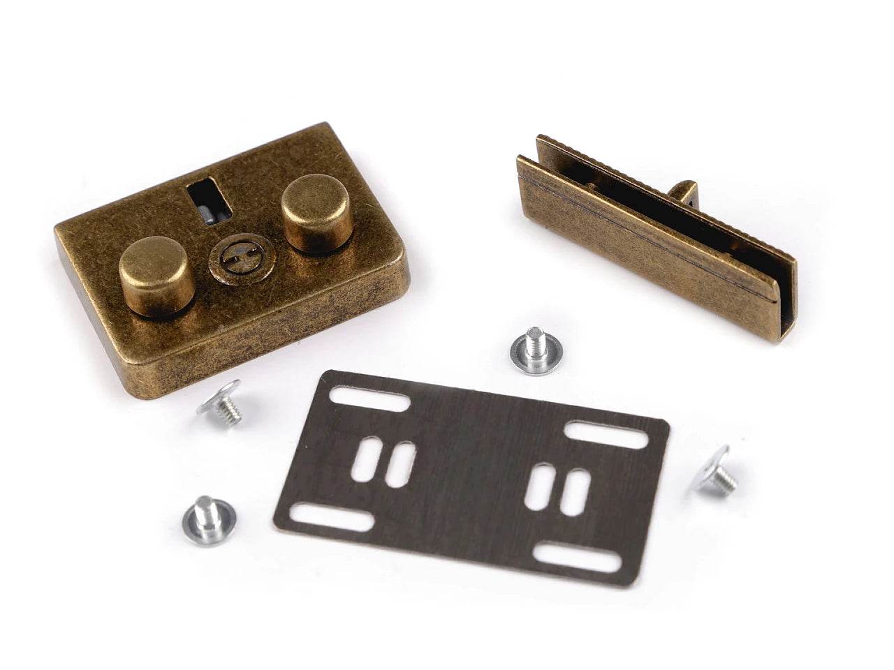 Chiusura A SCATTO 46x32 mm - - LacariaRicami.Store