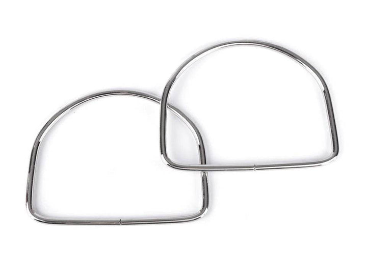 Manici per borse metallici - 10,5 x 13 cm - - LacariaRicami.Store