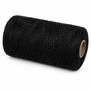 Cordino Thai Metal Lurex - Colore: NERO - by LacariaRicami.Store