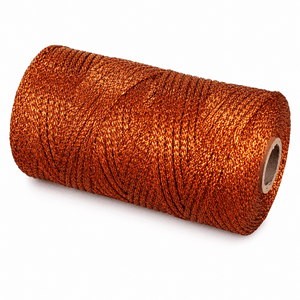 Cordino Thai Metal Lurex - Colore: BRONZO - by LacariaRicami.Store