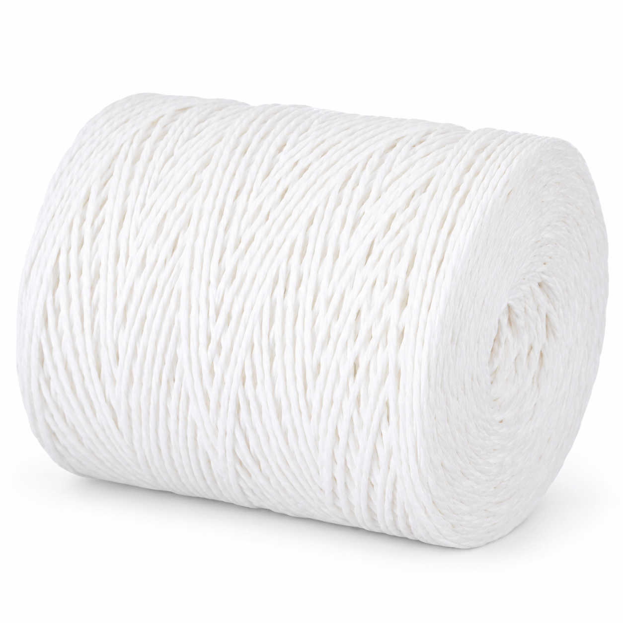 Gomitolo di RAFIA Ritorta - Colore: BIANCO - by LacariaRicami.Store