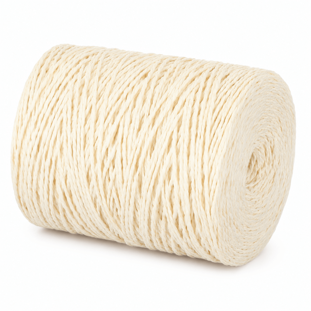 Gomitolo di RAFIA Ritorta - Colore: BEIGE - by LacariaRicami.Store