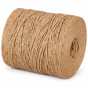 Gomitolo di RAFIA Ritorta - Colore: NATURALE - by LacariaRicami.Store