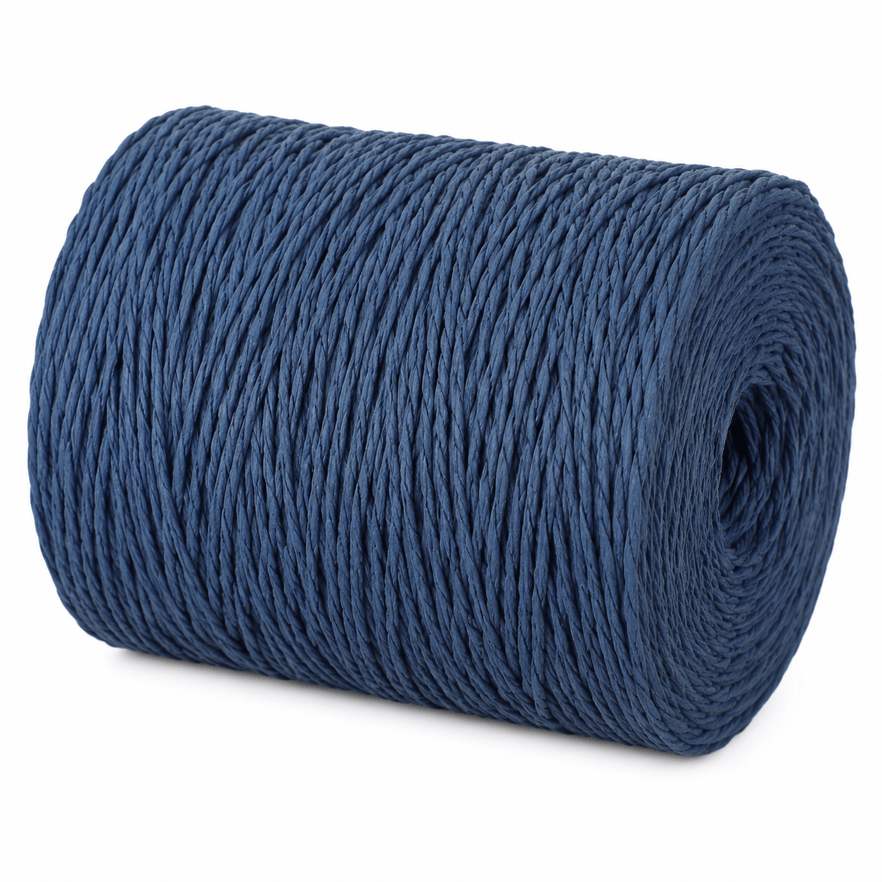 Gomitolo di RAFIA Ritorta - Colore: BLU - by LacariaRicami.Store