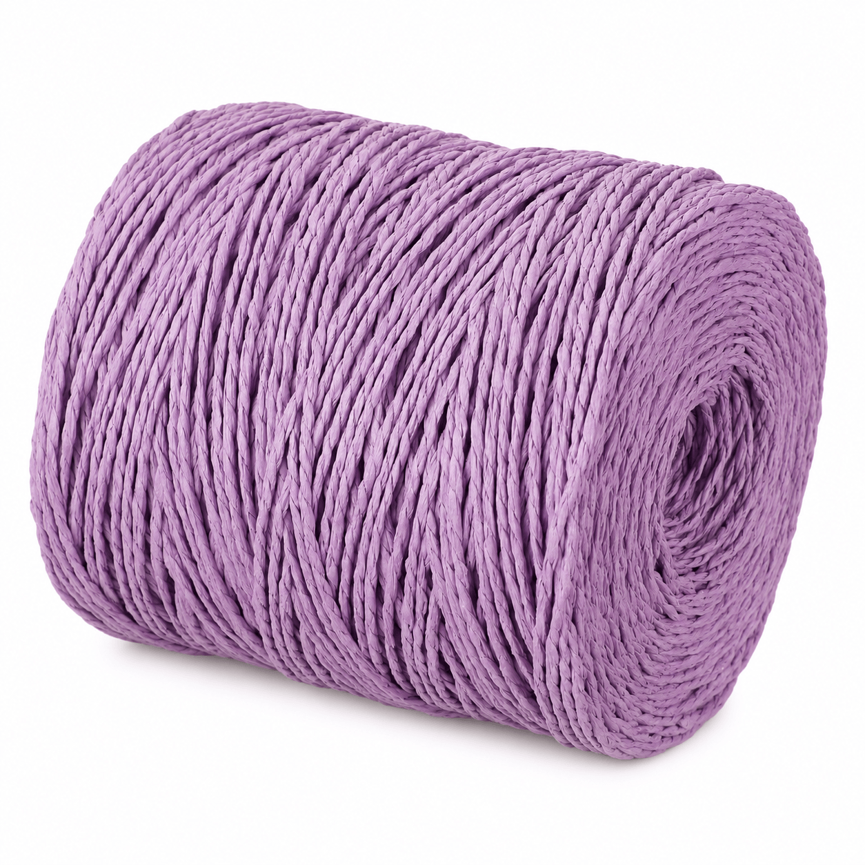 Gomitolo di RAFIA Ritorta - Colore: LILLA - by LacariaRicami.Store