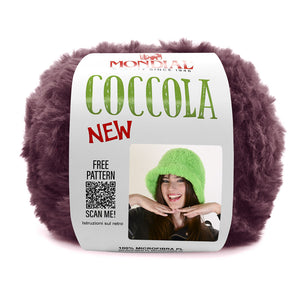 PELLICCIA Coccola New - MONDIAL - Colore: 822 - BORDEAUX - by LacariaRicami.Store