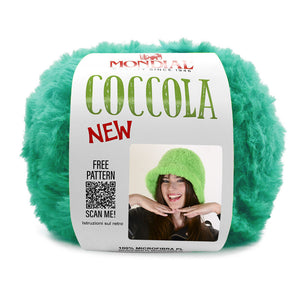 PELLICCIA Coccola New - MONDIAL - Colore: 824 - TURCHESE - by LacariaRicami.Store