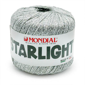 Catenella STARLIGHT - MONDIAL - 832 - BIANCO - LacariaRicami.Store