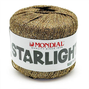 Catenella STARLIGHT - MONDIAL - 834 - ORO SCURO - LacariaRicami.Store