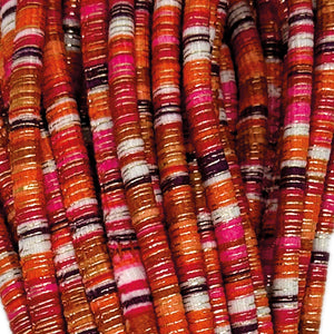 Cotone MARRAKESH - MONDIAL - 836 - FUXIA/ROSSO/ARANCIO/BIANCO - LacariaRicami.Store