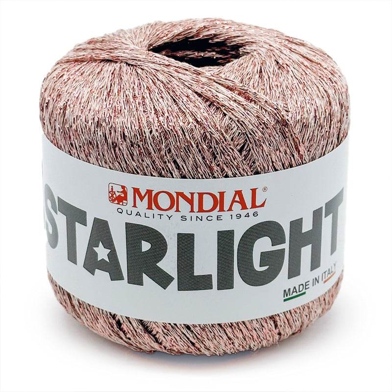 Catenella STARLIGHT - MONDIAL - 838 - ROSA - LacariaRicami.Store