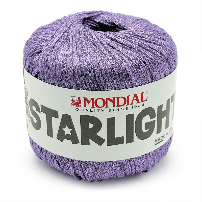 Catenella STARLIGHT - MONDIAL - 839 - LILLA - LacariaRicami.Store