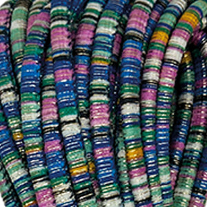 Cotone MARRAKESH - MONDIAL - 841 - BLU/ROSA/VERDE/GIALLO - LacariaRicami.Store
