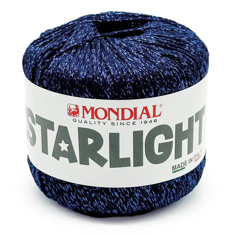 Catenella STARLIGHT - MONDIAL - 842 - BLU - LacariaRicami.Store