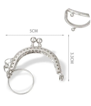 CLIK CLAK PortaChiavi 5 Cm - - LacariaRicami.Store